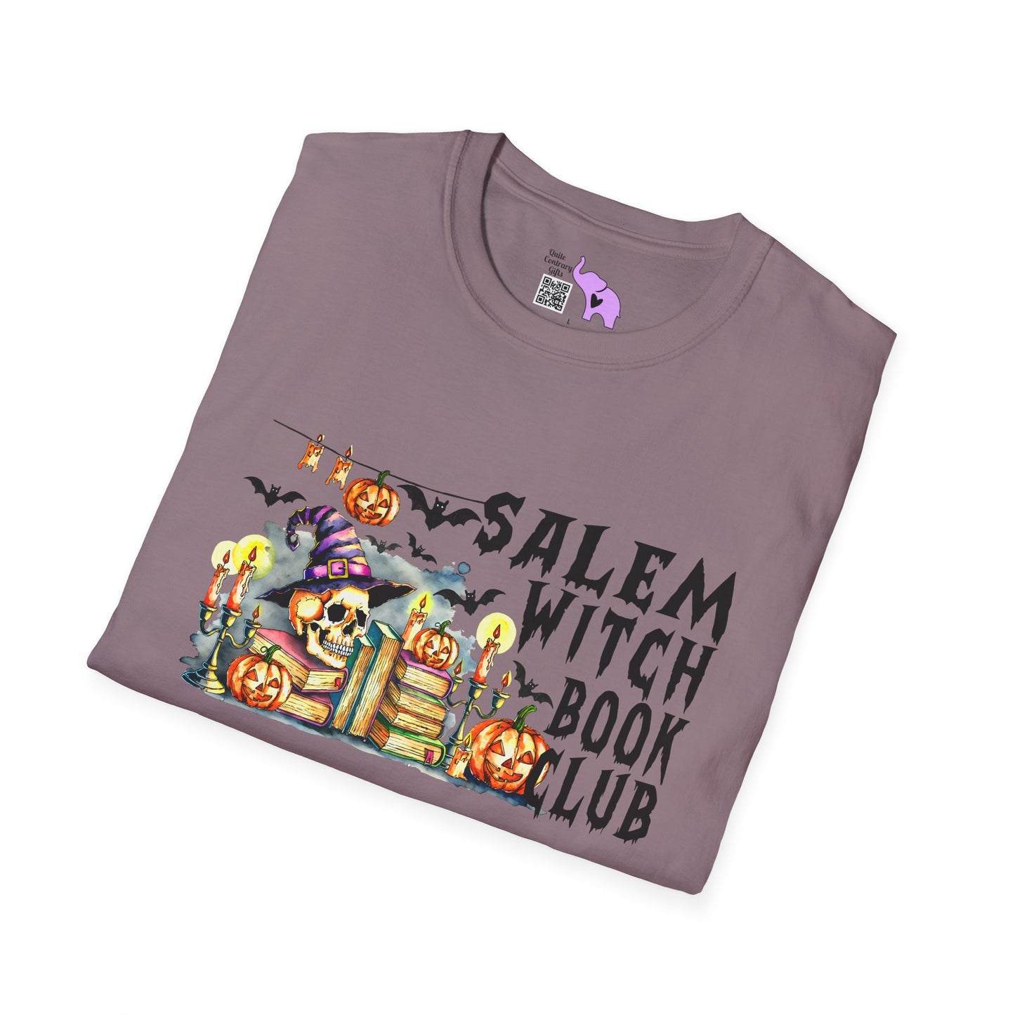 Salem Witch Book Club Adult T-shirt