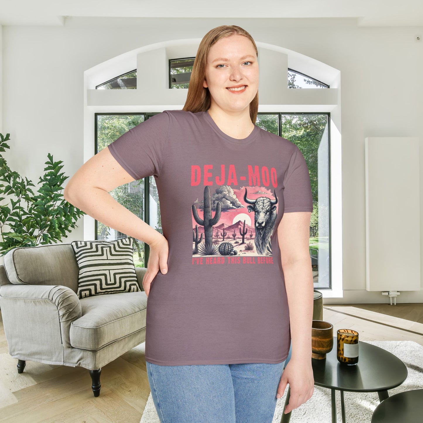Deja Moo Adult T-shirt