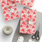 Doodle Hearts Wrapping Paper