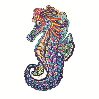 Vibrant Wooden Puzzle Collection