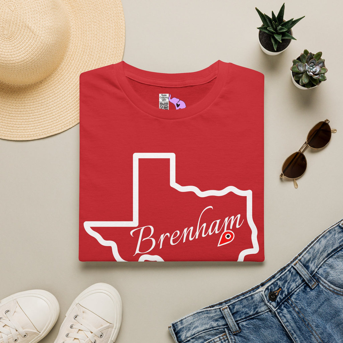 Brenham Texas Adult T-shirt