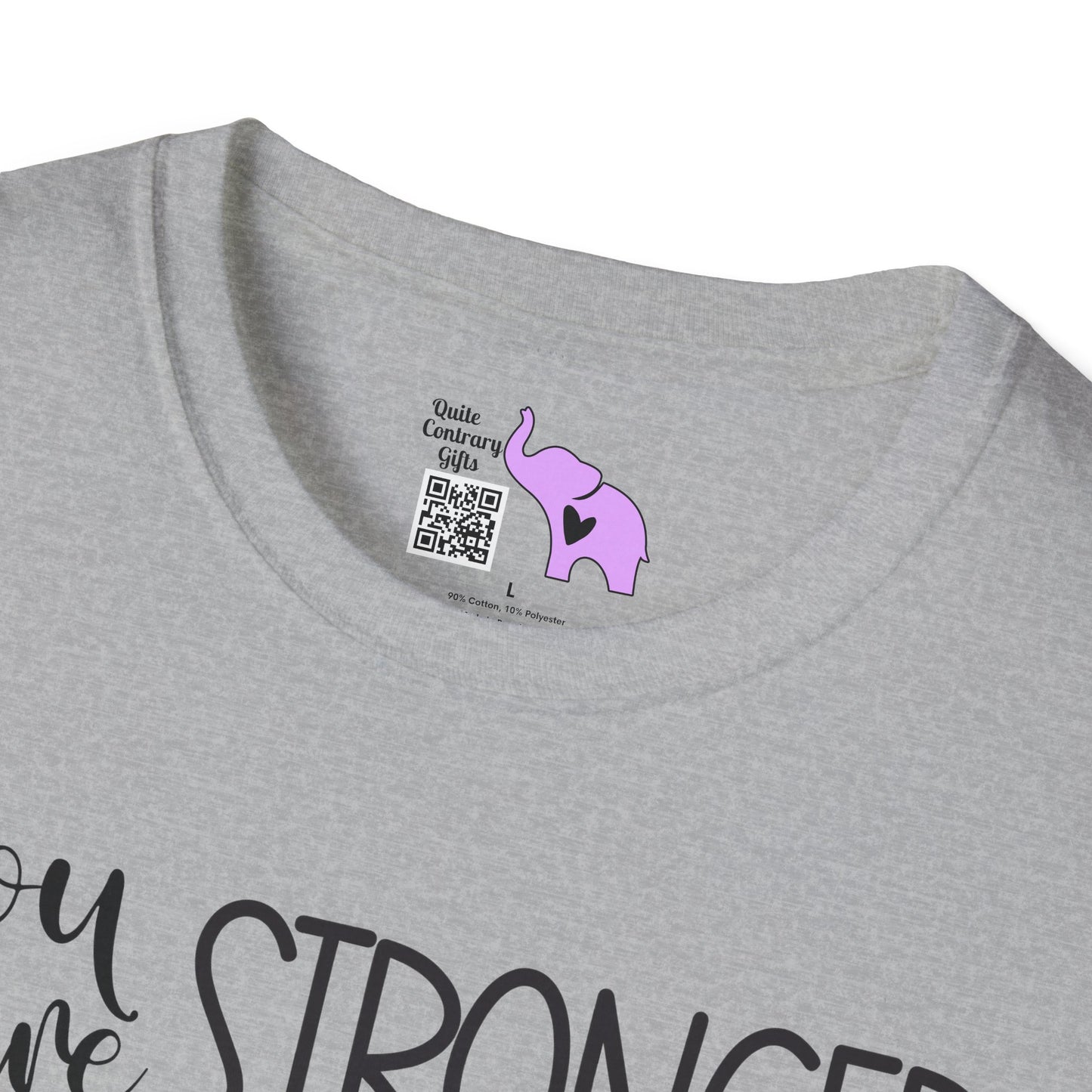 You Are Stronger Than What's Making You Anxious Adult T-shirt