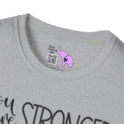 You Are Stronger Than What's Making You Anxious Adult T-shirt