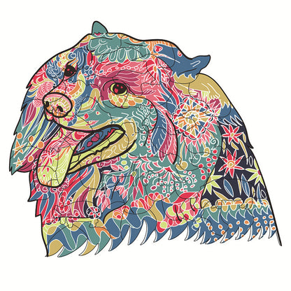 Vibrant Wooden Puzzle Collection