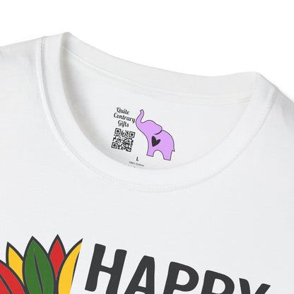 Happy Kwanzaa Sunflower Adult T-shirt