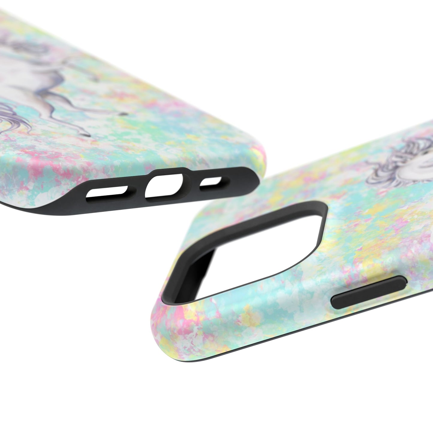 Pastel Pegasus MagSafe® Compatible Tough Case for iPhone