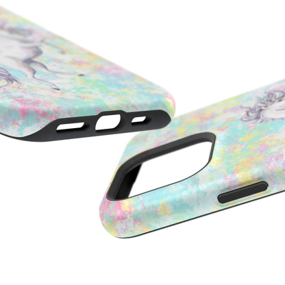 Pastel Pegasus MagSafe® Compatible Tough Case for iPhone