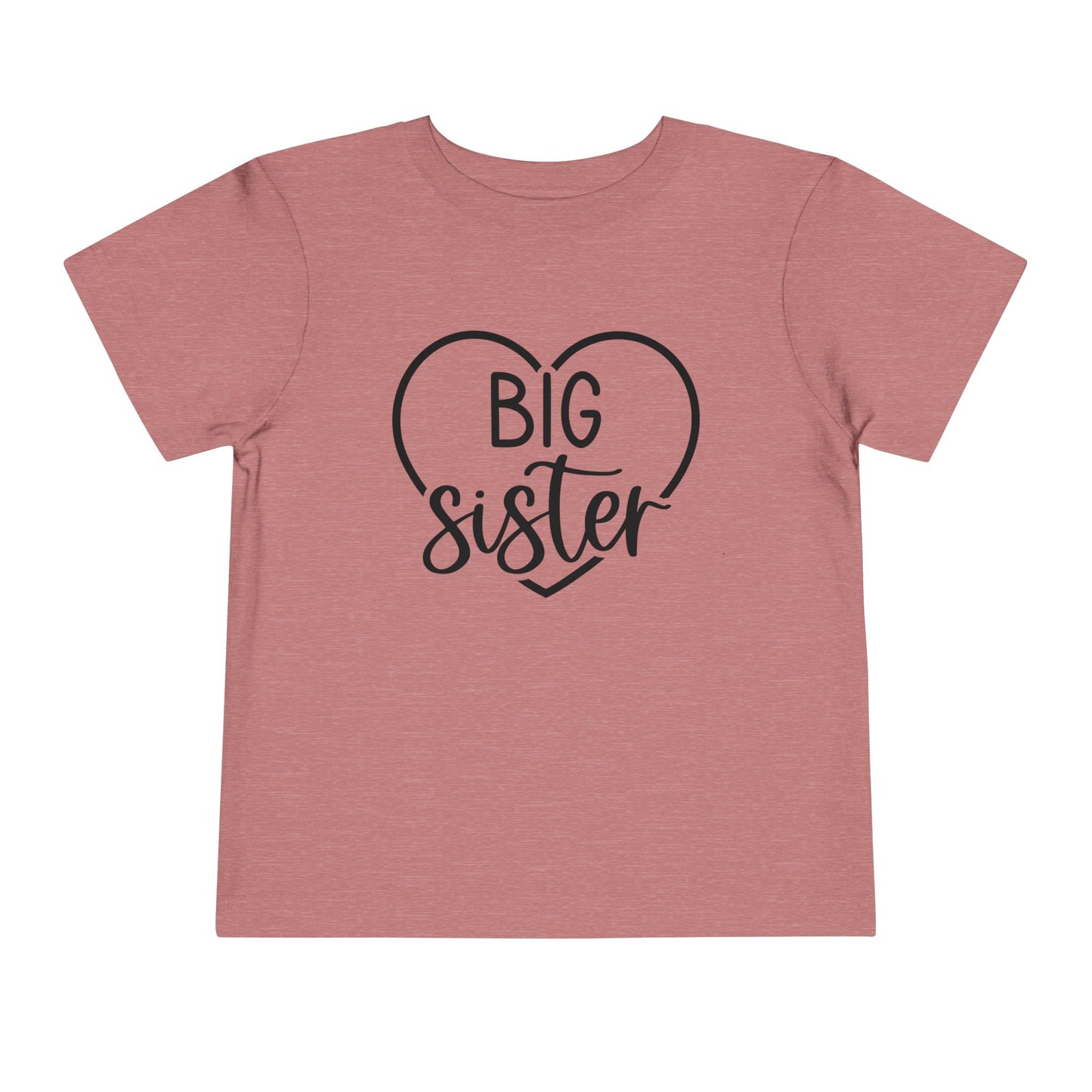 Big Sister (Heart) Toddler Tee