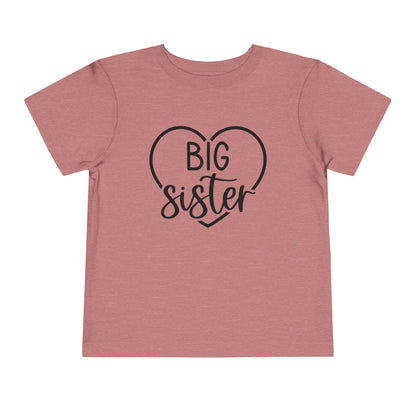 Big Sister (Heart) Toddler Tee