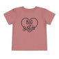 Big Sister (Heart) Toddler Tee