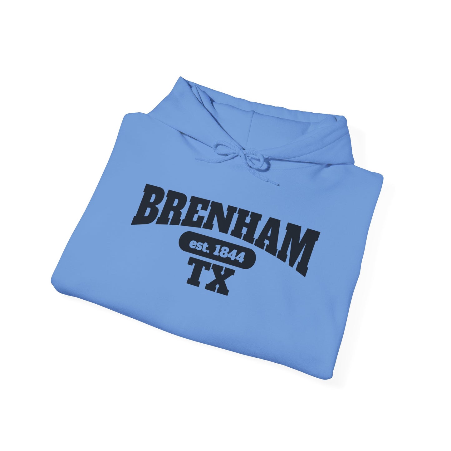 Brenham Tx Est. 1844 Adult Heavy Blend™ Hoodie