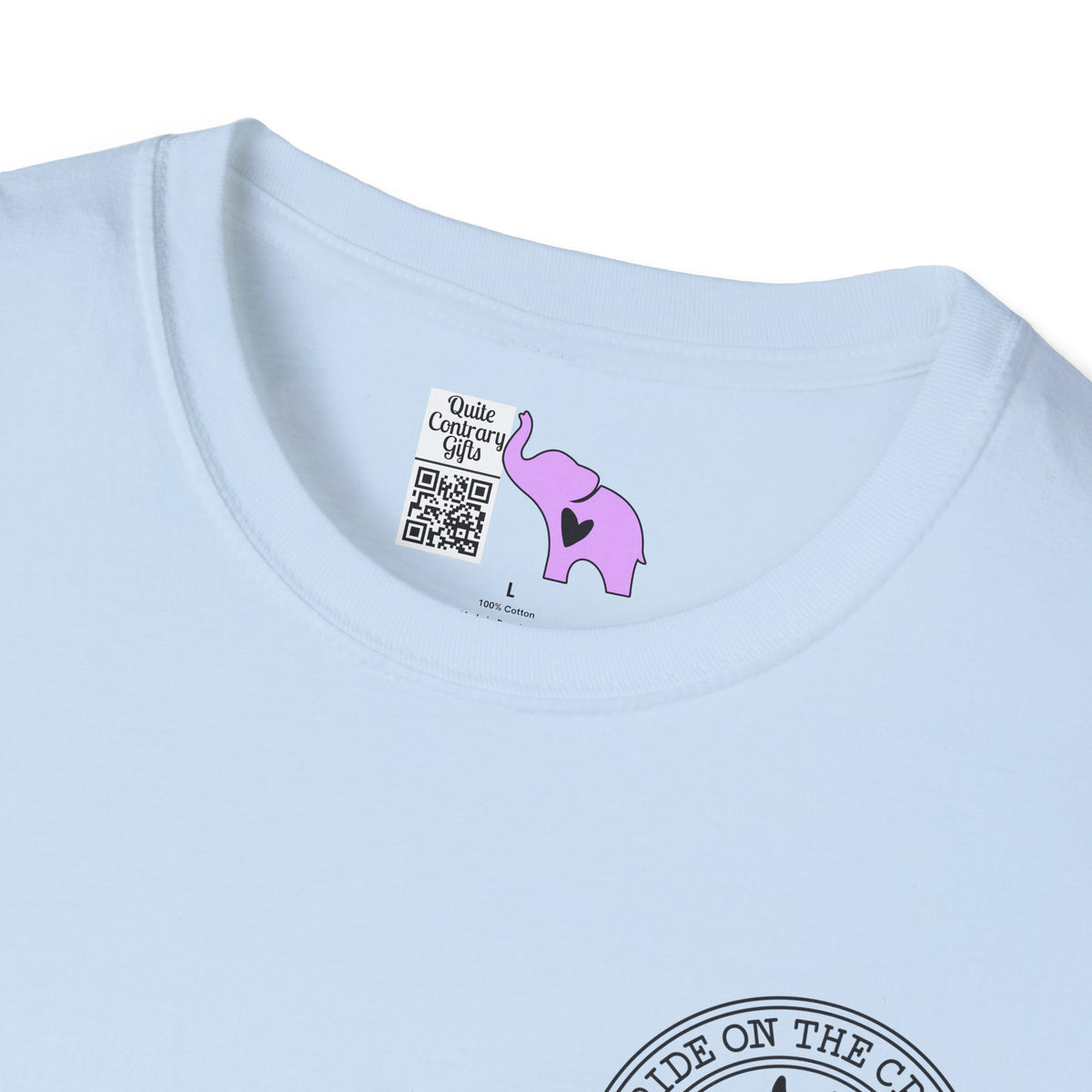 I Don't Ride On The Crazy Train I Drive It Adult T-shirt