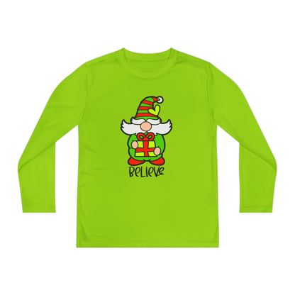 Believe Gnome Youth Long Sleeve Tee