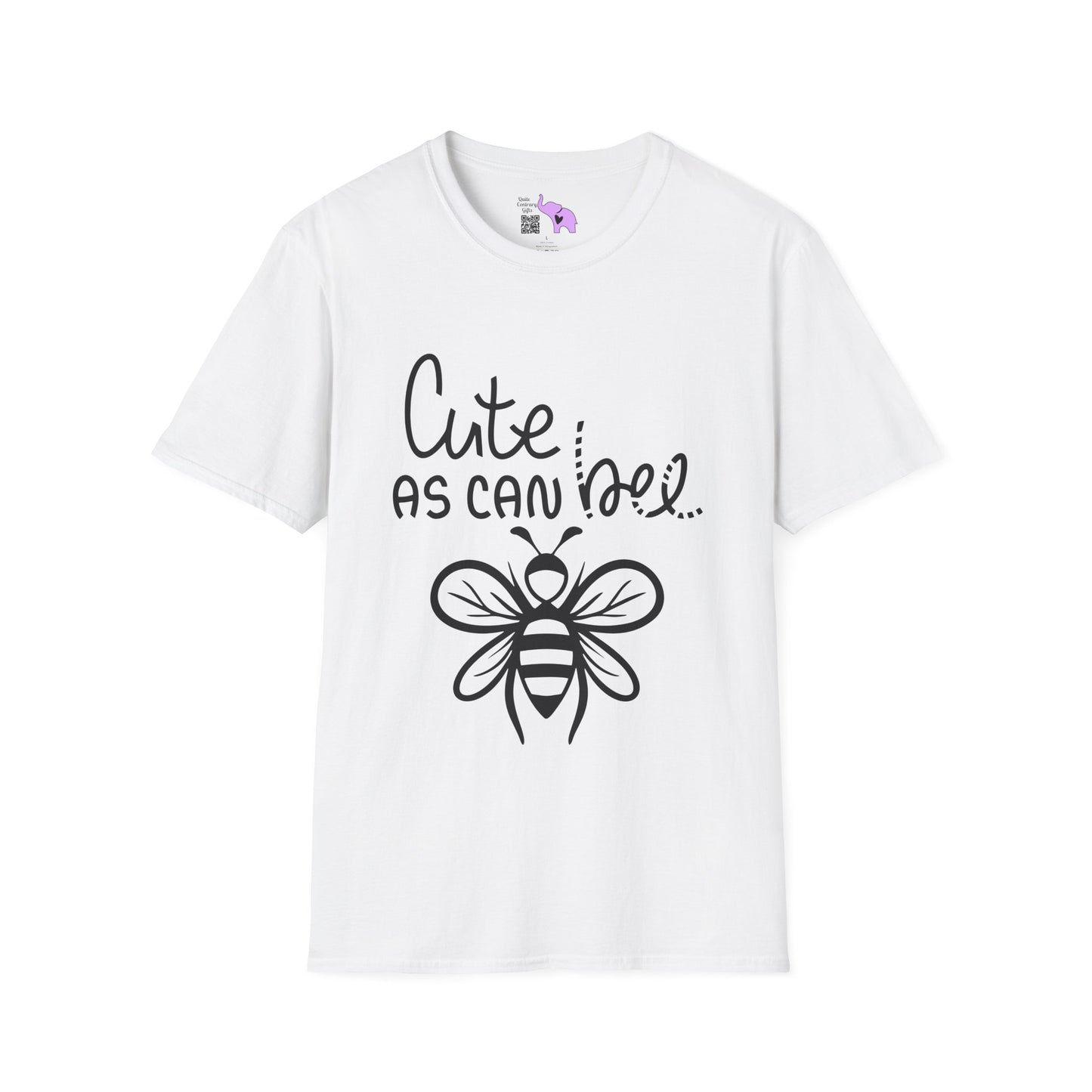 Cute As Can Bee Adult T-shirt