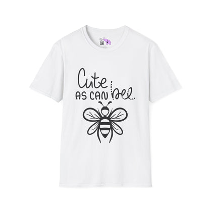 Cute As Can Bee Adult T-shirt