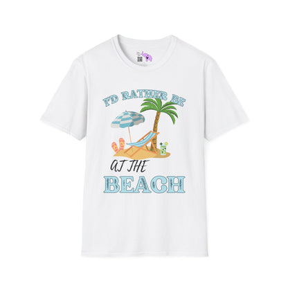 I'd Rather Be At The Beach T-shirt