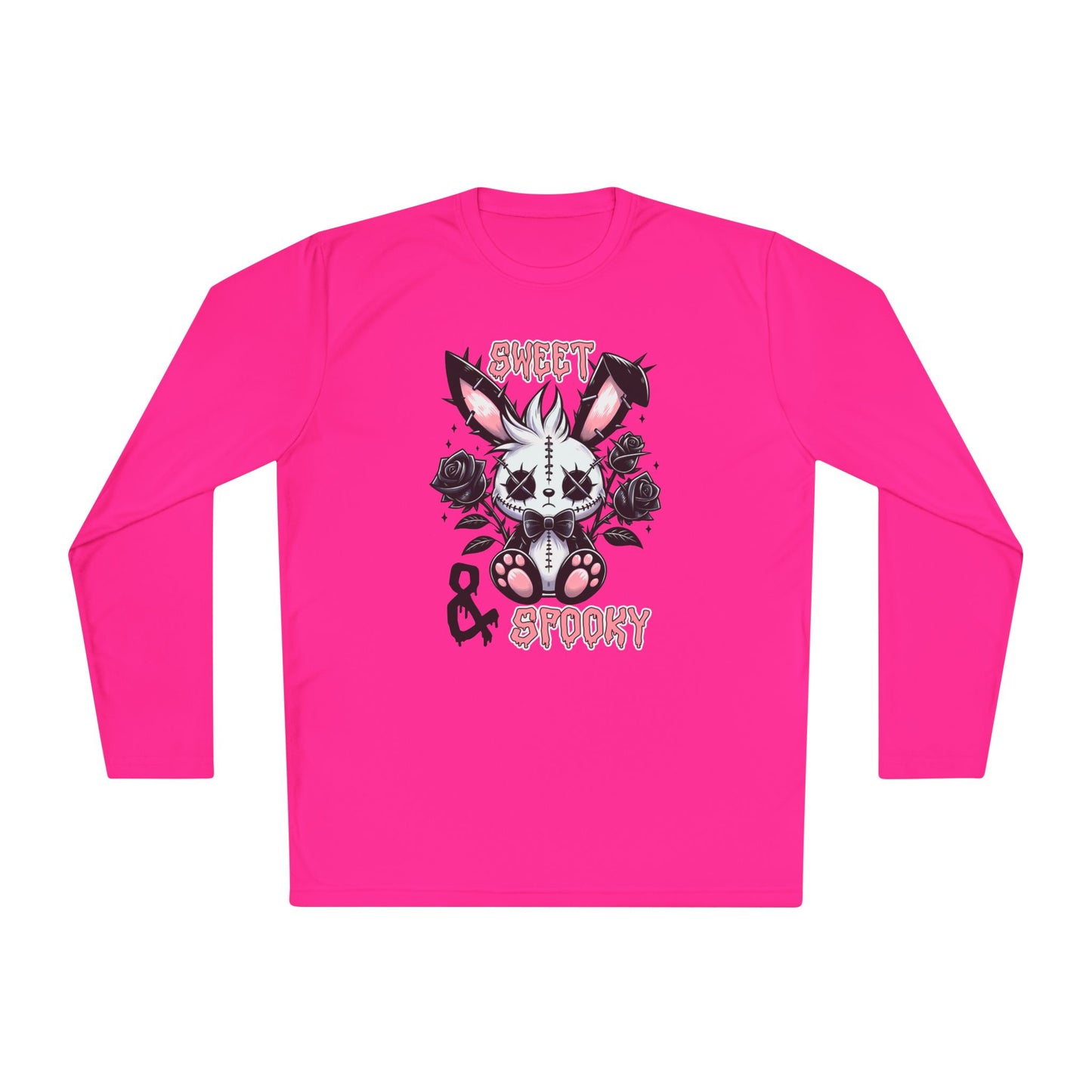 Sweet & Spook Voodoo Bunny Adult Long Sleeve Tee
