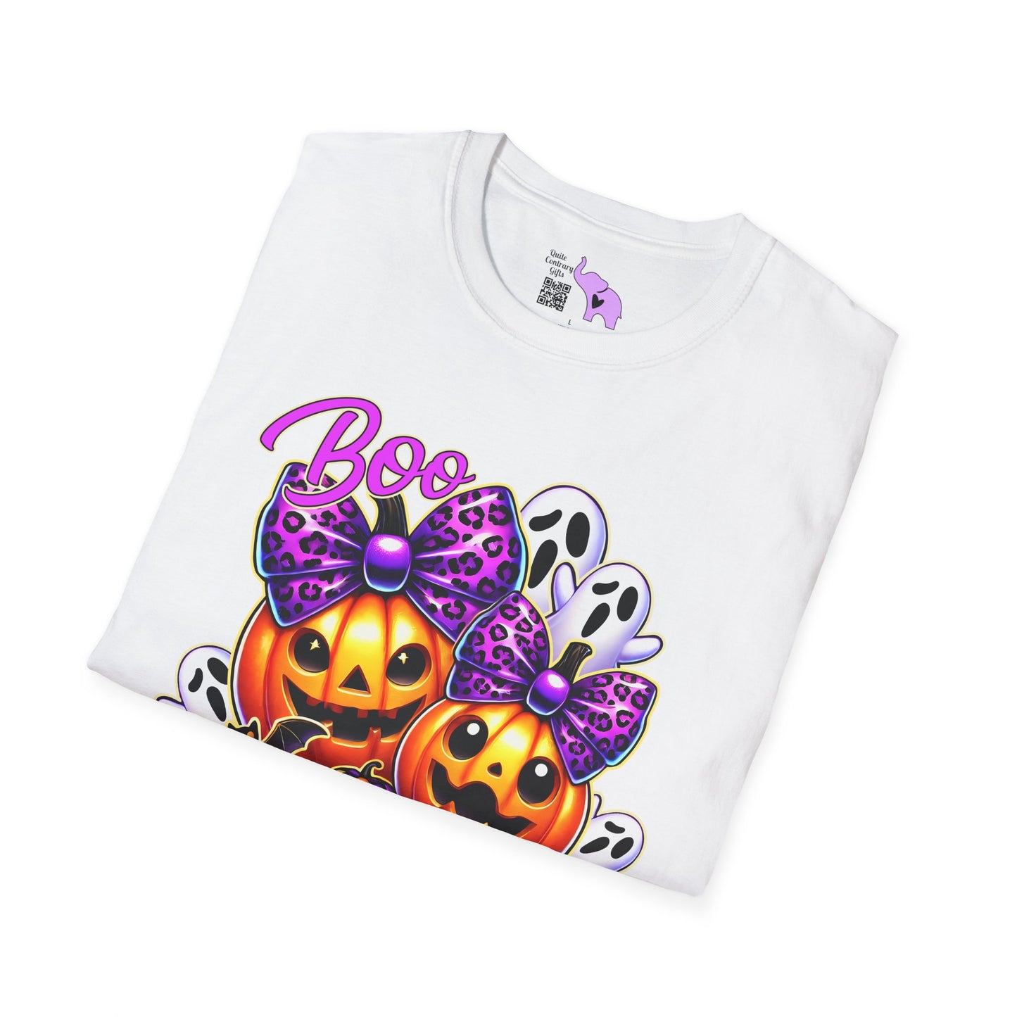 Cute Boo Crew Adult T-shirt