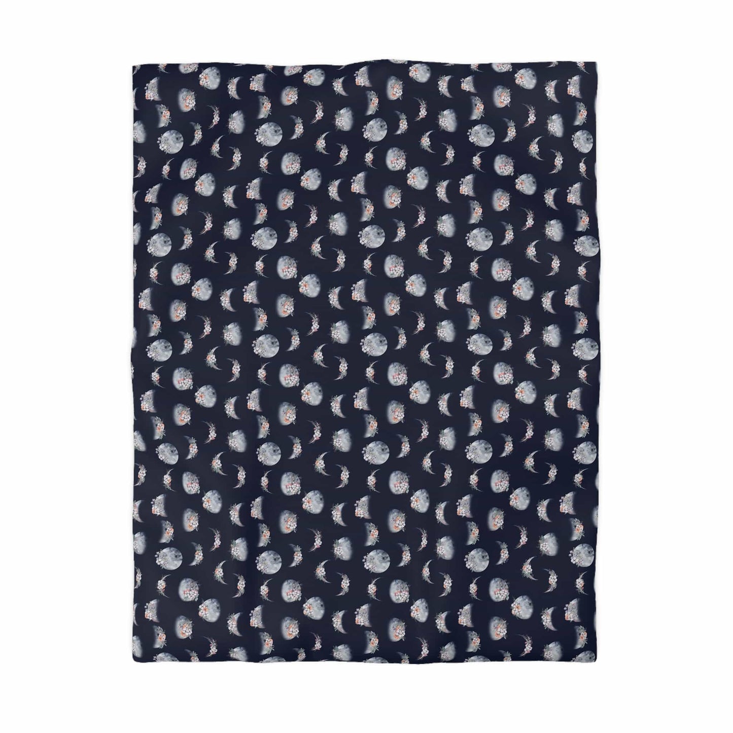 Lunar Garden Microfiber Duvet Cover