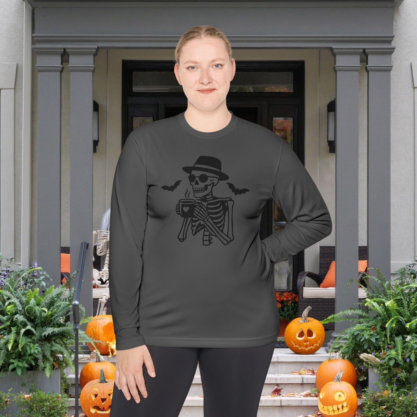 The Dapper Dead Adult Long Sleeve Tee