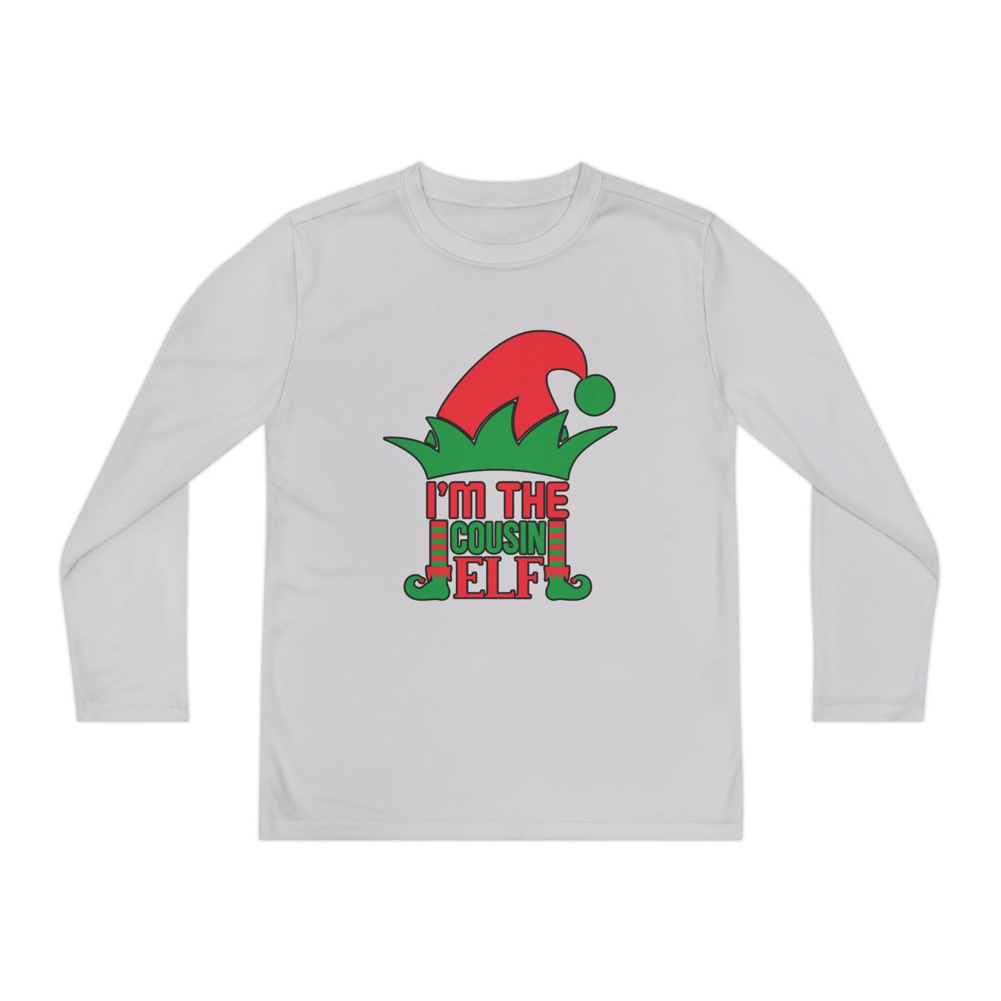 I'm The Cousin Elf Youth Long Sleeve Tee
