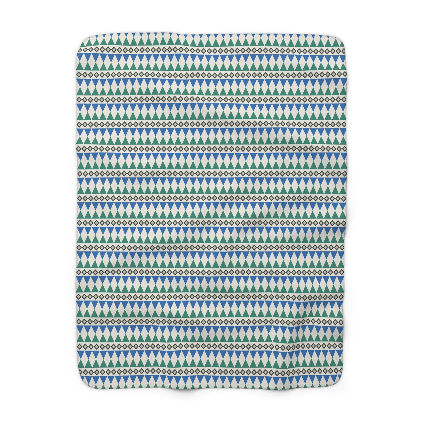 Regal Evergreen Cairn Stripes Fleece Blanket
