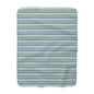 Regal Evergreen Cairn Stripes Fleece Blanket