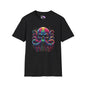 Colorful Skeleton Octopus Adult T-shirt