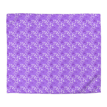 Lavender Peony Symphony Microfiber Duvet Cover