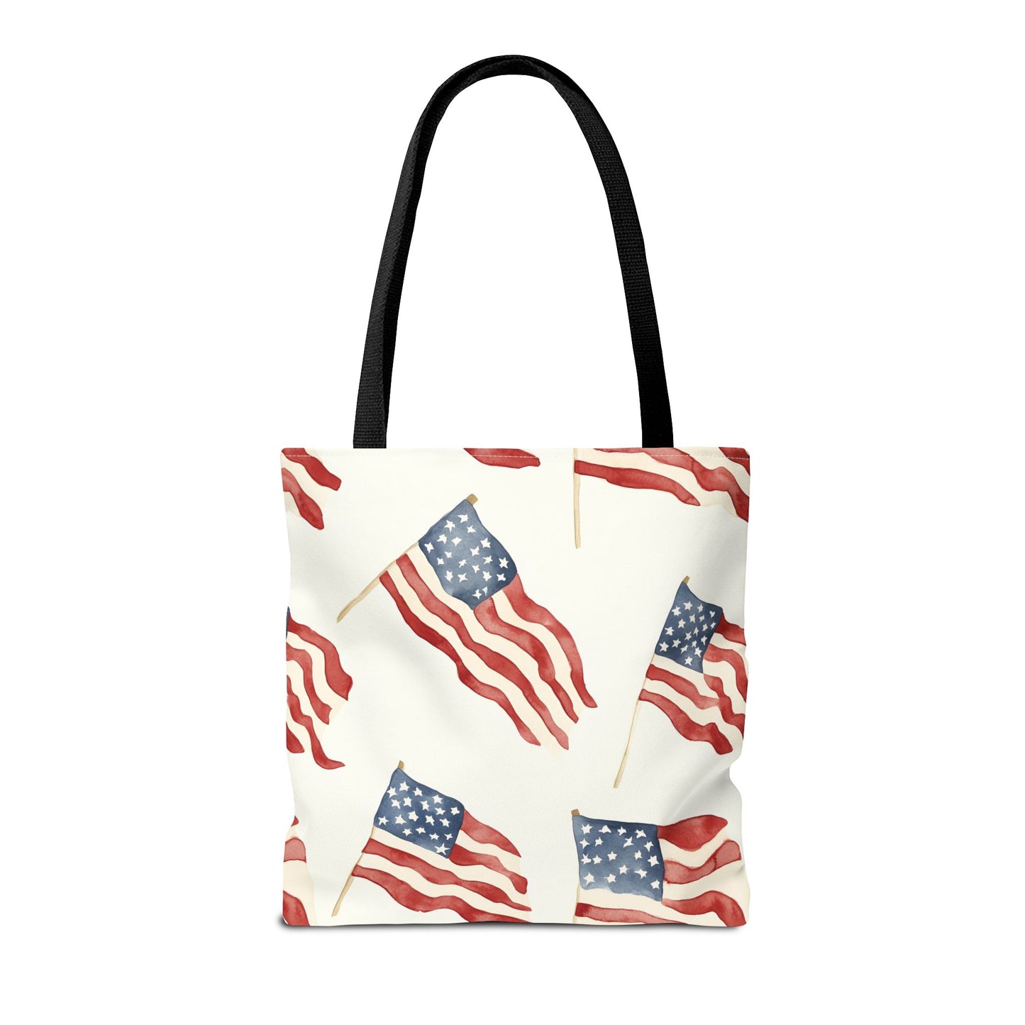Waves of Freedom Canvas Tote Bag