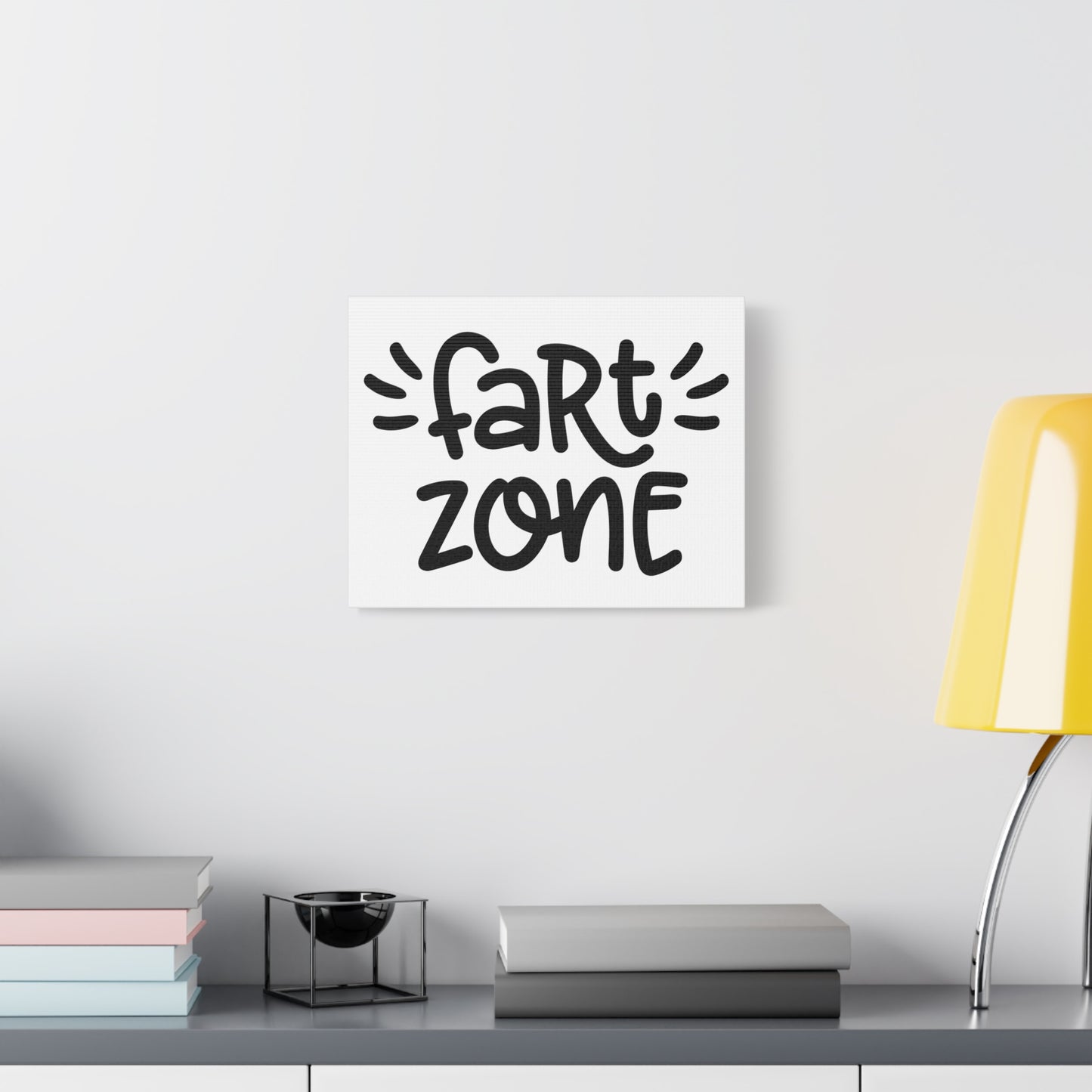 Fart Zone Canvas Art