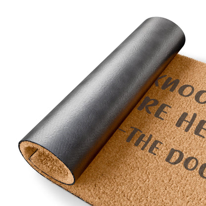 No Need To Knock... Coconut Fiber Doormat