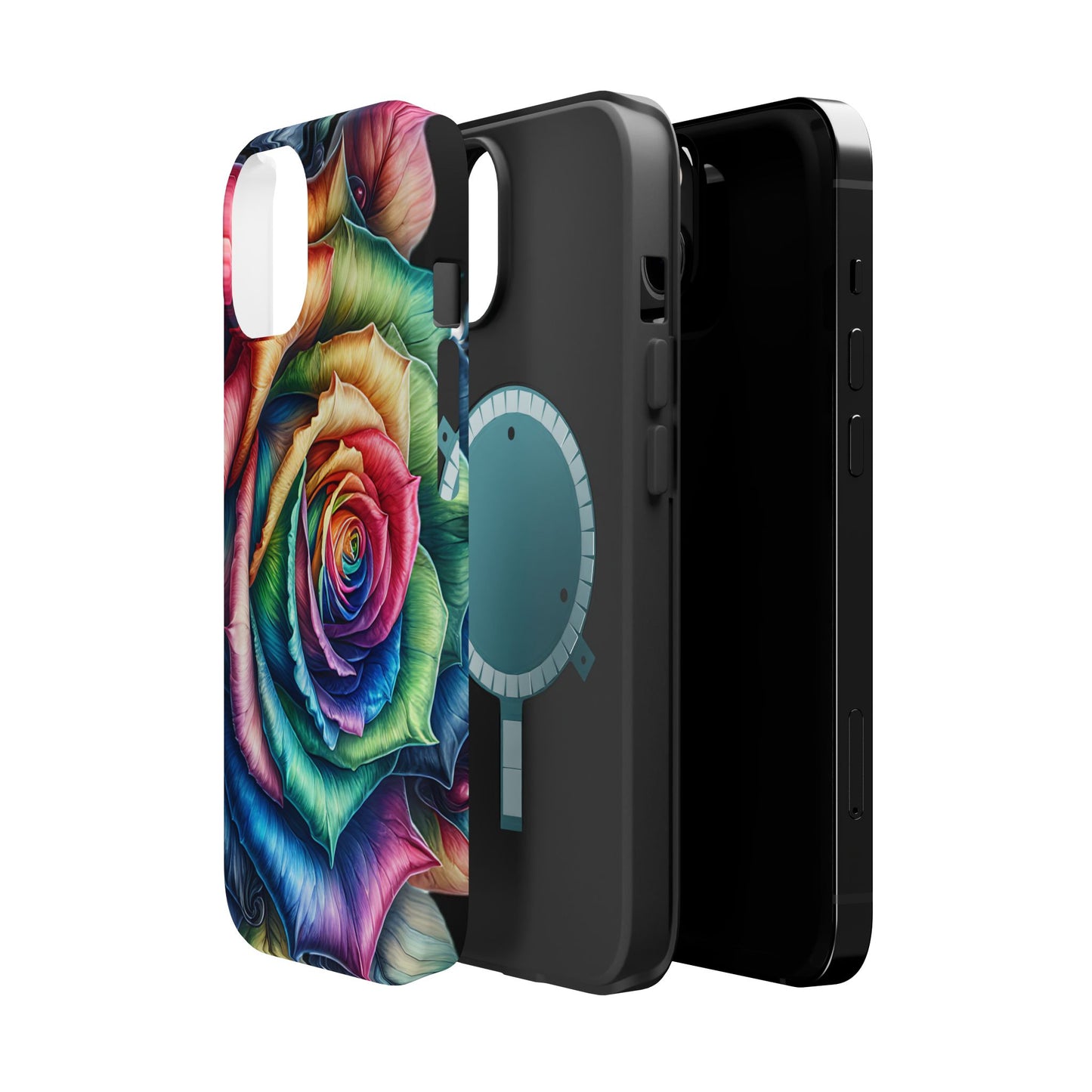 Colorful Rose MagSafe® Compatible Tough Case for iPhone