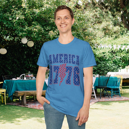 America 1776 Adult T-shirt