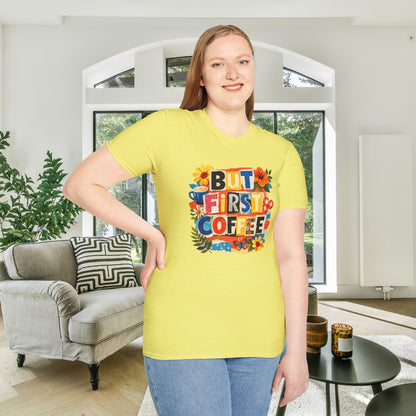 But First Coffee Adult T-shirt