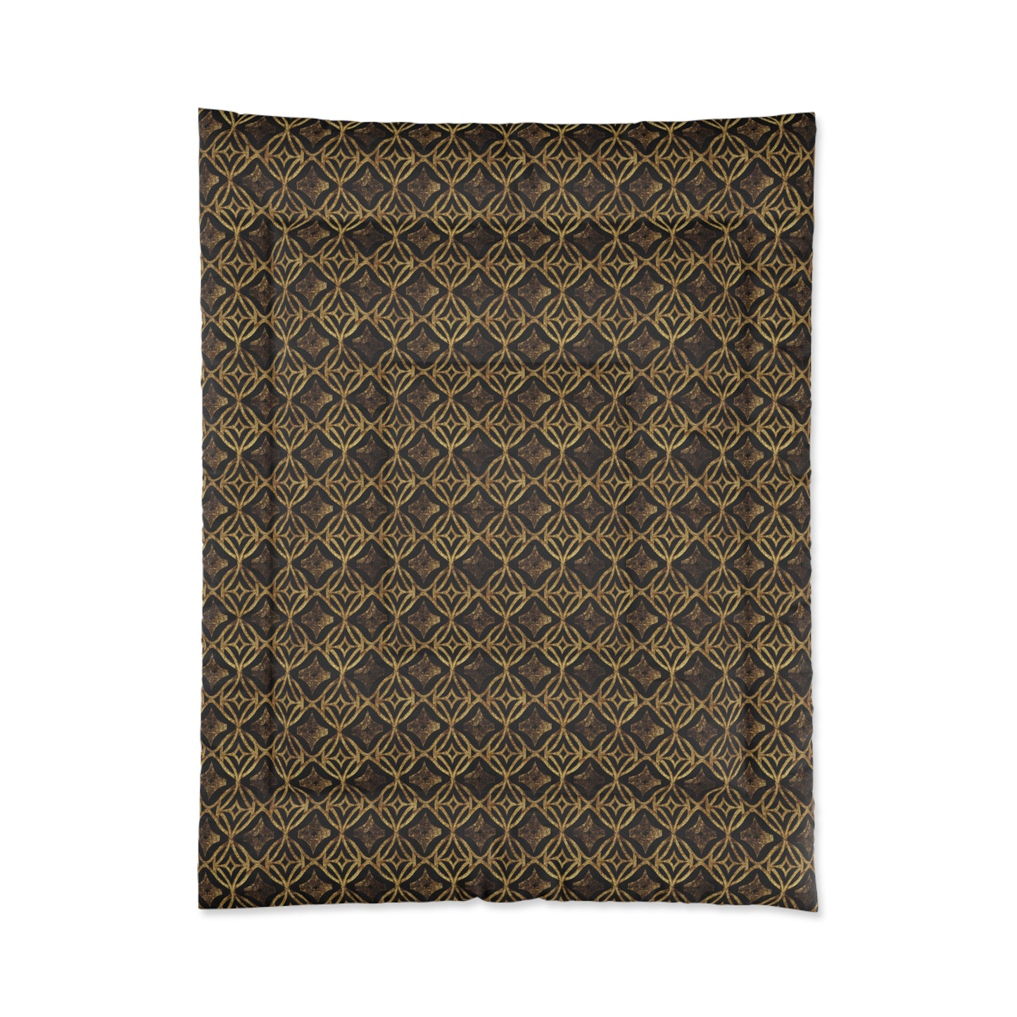 Golden Star Lattice Comforter