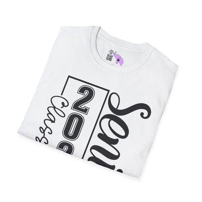 Vertical Class of 2027 Senior Adult T-shirt
