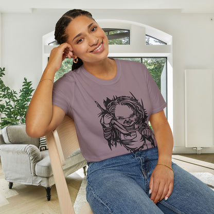 Stabby Chucky Adult T-shirt