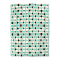 Teal Mosaic Harlequin Microfiber Duvet Cover