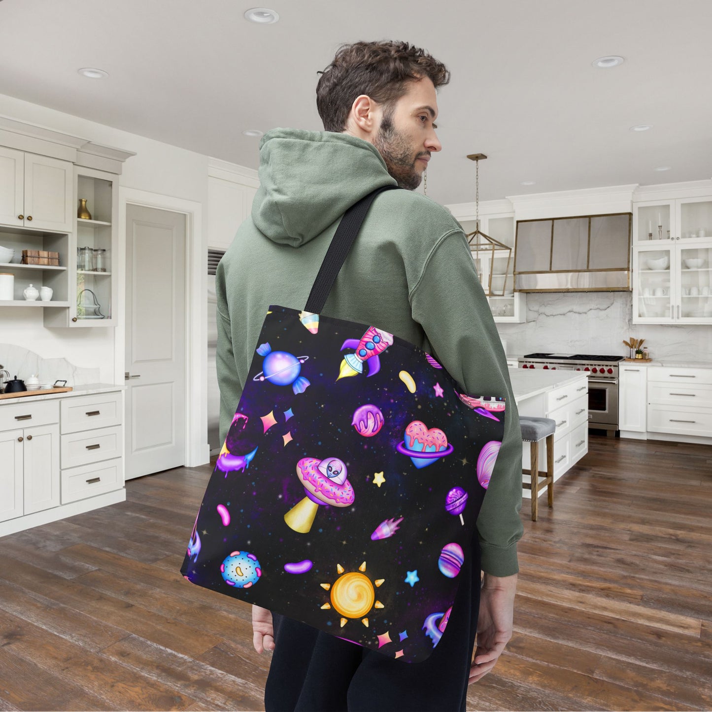 Cosmic Recess Canvas Tote Bag