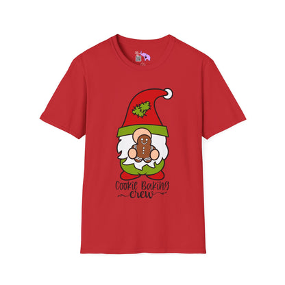 Cookie Baking Crew Gnome Adult T-shirt