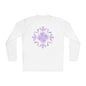 Large Snowflake 3 Adult Long Sleeve Tee