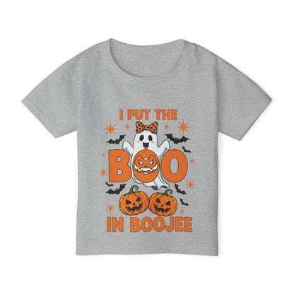 I Put the Boo in Boojee Heavy Cotton™ Toddler T-shirt