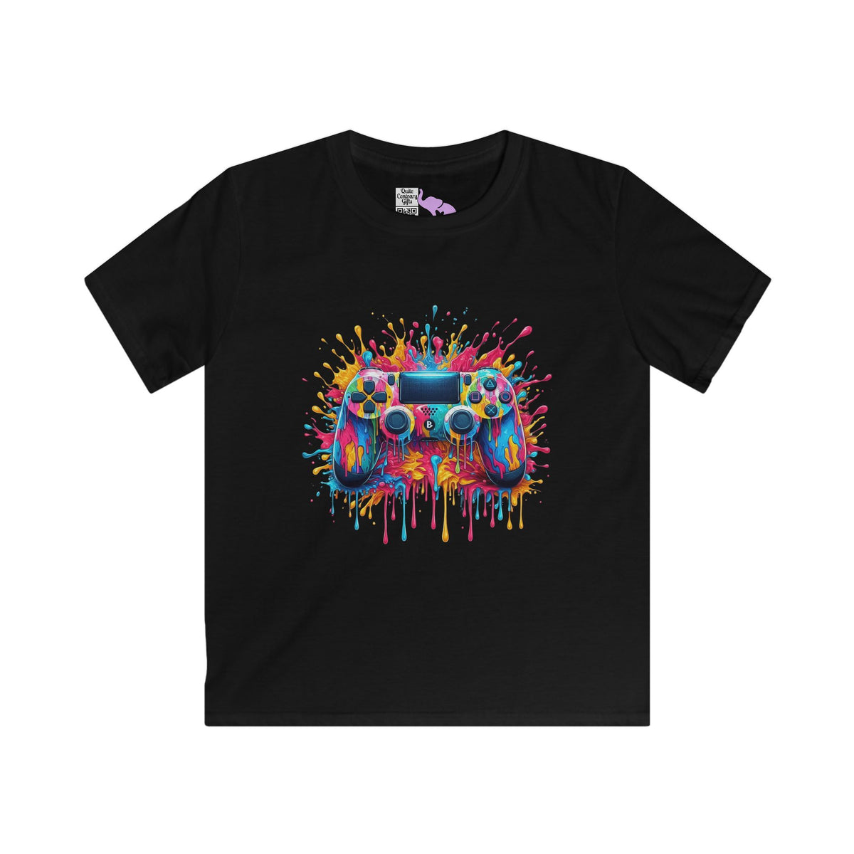 Colorful Game Control Youth Softstyle Tee