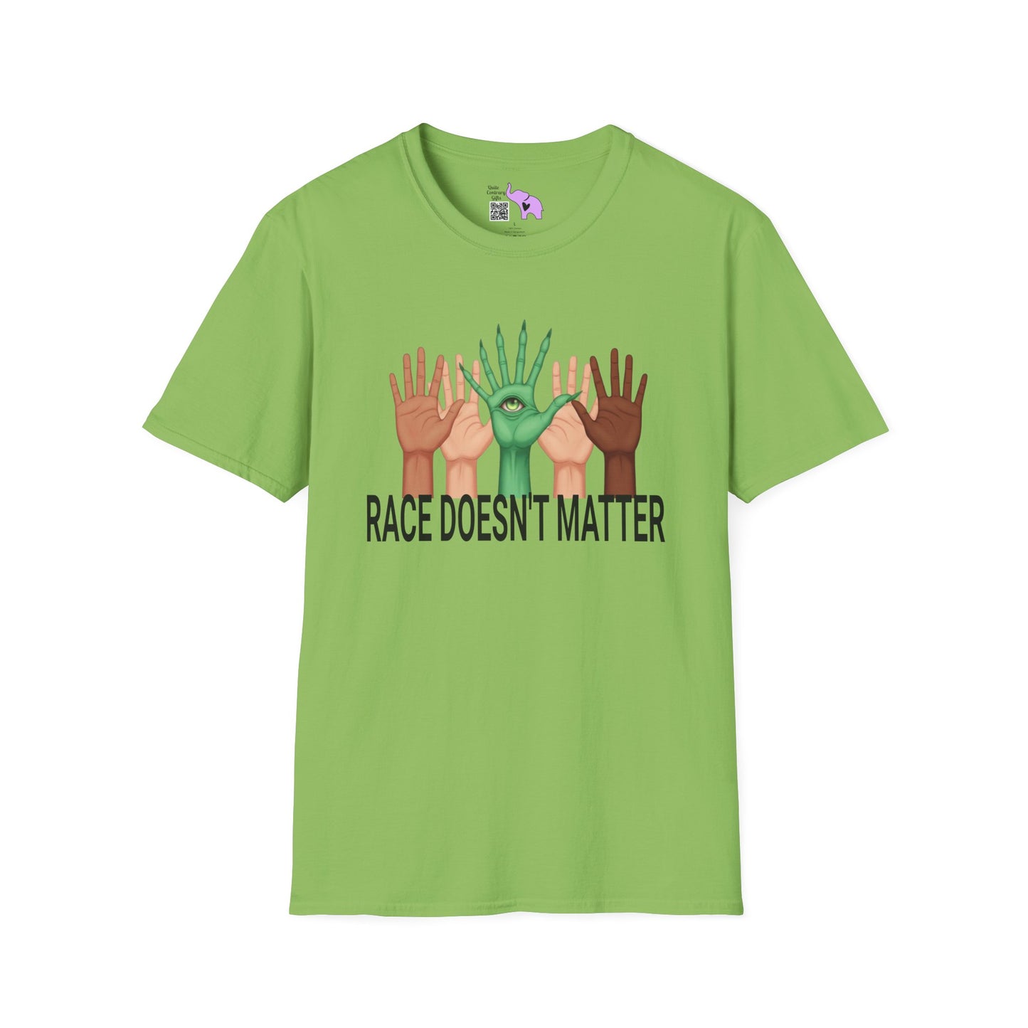 Race Doesn't Matter Adult T-shirt