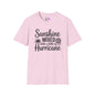 Sunshine Mixed With A Little Hurricane Adult T-shirt