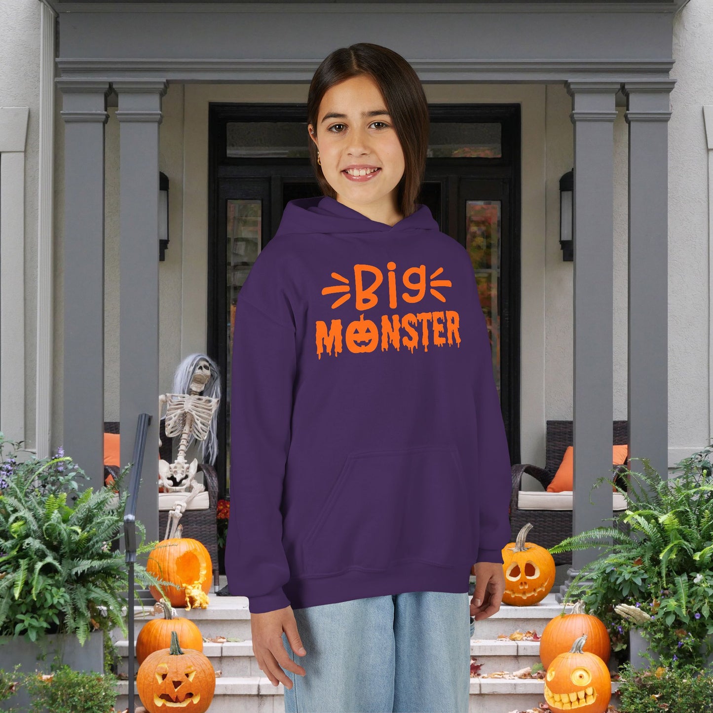Big Monster Youth Heavy Blend Hoodie