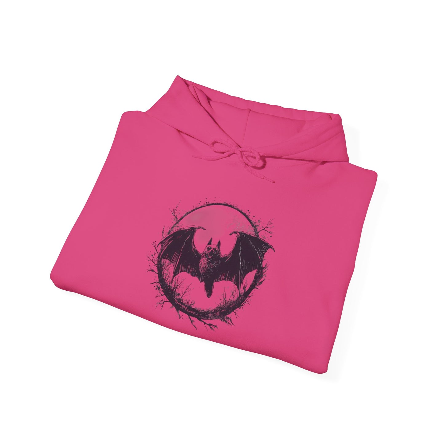 Creepy Bat Heavy Blend™ Hooded Sweatshirt