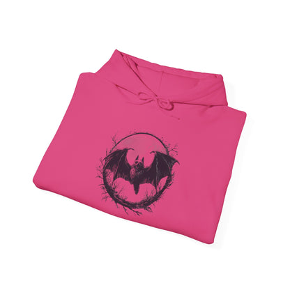 Creepy Bat Heavy Blend™ Hooded Sweatshirt