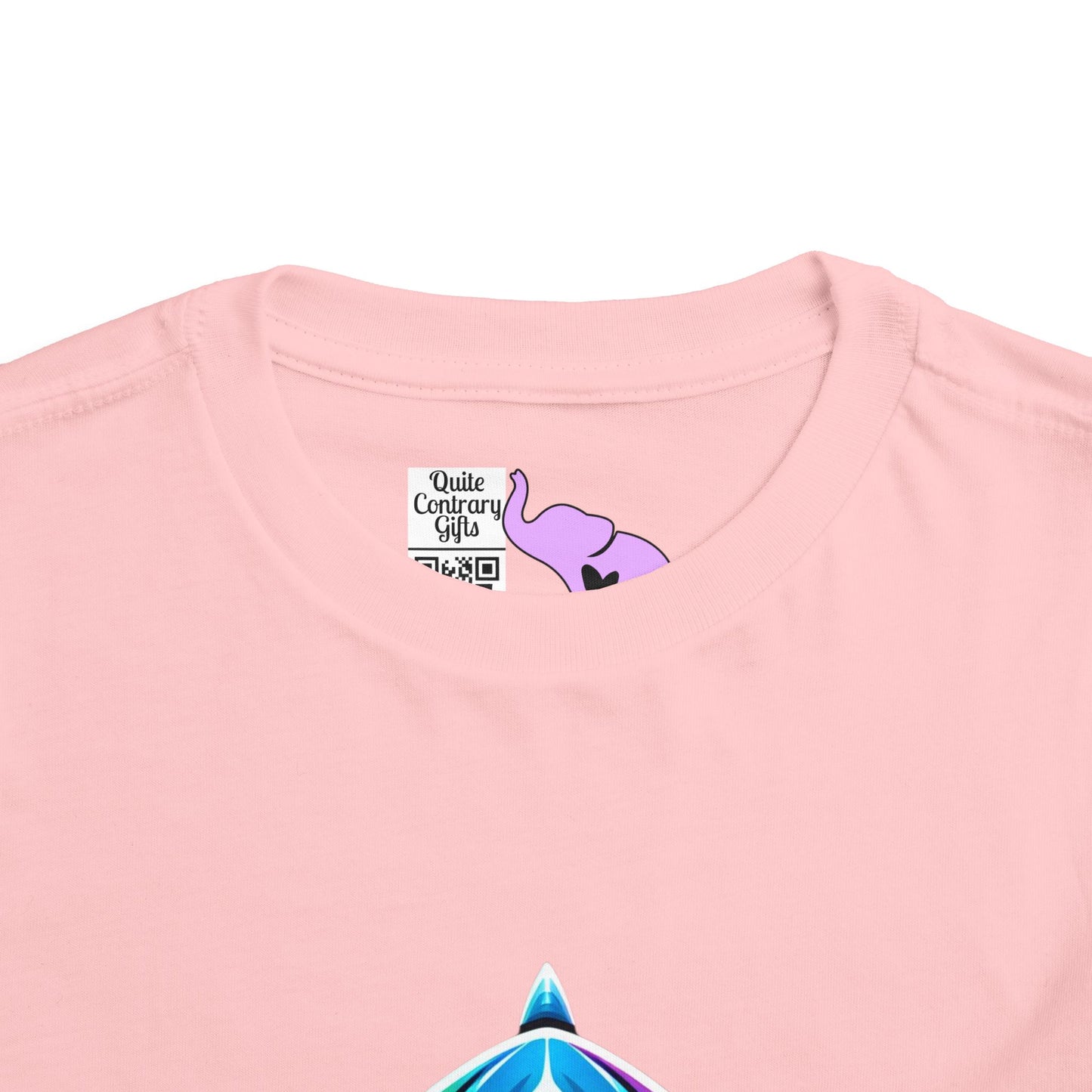 Colorful Shark Toddler Tee